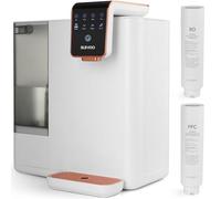 Reverse Osmosis Water Filter Countertop,100GPD,5-Stage RO Water Filtration System with TDS Real-Time Displaying & 4L Capacity Tank for Home/Office, 180°Swivel Spout & Ultra-Slim Designed to Save Space