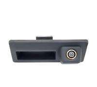 Reverse Parking Assistance Camera For Vw For Tiguan I For 5N 2007~2017 HD Night Vision Golden FishEye Trunk Handle Rear View Backup Reversing Camera(AHD 720P-CVBS)