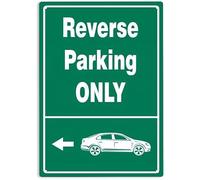 Reverse Parking Only Retro Decor Signs Wall Decorations Wall Art Poster Plaques Metal Sign Plaque Poster 8X12 Inch
