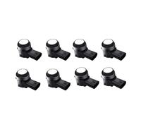 Reverse Parking Sensor OEM Front Rear Reverse Parking Sensor PDC Car Reversing AID System fits for VW For Touran For 5T 2015 2016 2017 2018 2019 2020 2021 2022 Car Parking Sensors(8 Red)(8 White)