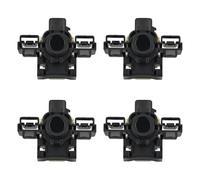 Reverse Parking Sensors 4pcs Car PDC Parking Sensor Radar Assistance 89341-53010 For Lexus CT200H ES250 ES300H ES350 89341-33200 Pdc Parking Assist Sensor(Black)