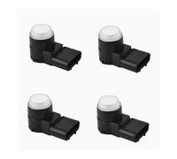 Reverse Parking Sensors 4pcs/lot Car Parktronic 39680-TV0-E11ZE PDC Parking Sensor 39680-TVO-E111-M1 Black Silvery White For Honda For Acura For RLX For CR-V For Civic(WHITE)