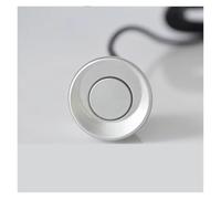 Reverse Parking Sensors Car Parking Sensor 1Piece 22 Mm Black Red Blue Silver Gold White Gray Champagne Color For Reverse System(Silver)