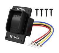 Reverse Polarity Switch 12V DPDT Momentary 3 Position Rocker Switch Waterproof Marine ON Off ON 20A Polarity Reversing Switch IDGTTLDF