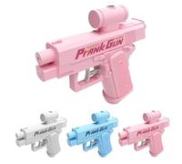 Reverse Prank Water Gun,Compulsive Two-Way Frank Water Gun,Dual-Sided Prank Squirt Guns from Front and Back for Ultimate Fun(1pc Pink)