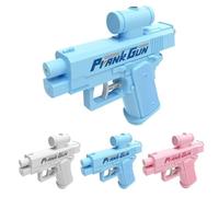 Reverse Prank Water Gun,Compulsive Two-Way Frank Water Gun,Dual-Sided Prank Squirt Guns from Front and Back for Ultimate Fun(1pc Blue)