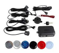 reverse radar Buzzers Car Parking Sensor Car Reversing Backups Radars Sound Alert + 4 Sensors Car Parking Sensor Kit Universal Car parking reverse radar(Grey)