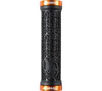 Reverse Stamp Lock On Handles Black