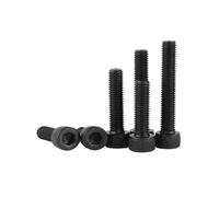 Reverse Thread Allen Bolt M4 M5 M6 M8 M10 M12 M14 M16 Black 12.9 Grade Steel Left Hexagon Hex Socket Head Cap Screw(M8x60mm-1pcs)