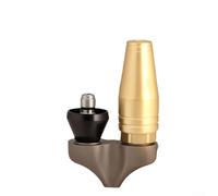 Reverse Turbo Sewer Drain Jetter Nozzle, High-Pressure Sewer Cleaning Tool, 1/4"+3/8" Quick Connector, 3000 PSI, For Industrial Pipe(3/8put+sheath)