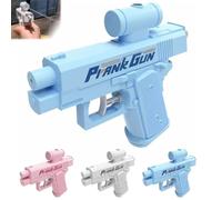 Reverse Water Gun, Prank Two-Way Water Gun, Quirky Trick Waters Guns for Friend, Unexpected Twist, Creative Funny for Prank Lovers, Can Spray from Front and Back for Party(Blue)