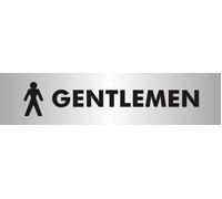 Seco Reversed Printed Acrylic Gentlemen Sign