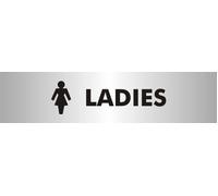 Seco Reversed Printed Acrylic Ladies Sign