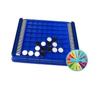 Reversi Strategy Board Game Puzzles for Home Travel for Teens Family Present with penalty disc, 27x22.5x2.3cm