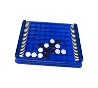 Reversi Strategy Board Game Puzzles for Home Travel for Teens Family Present without penalty disc, 27x22.5x2.3cm