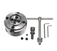 Reversible 3.5 Inch Wood Turning Chuck 1-Inch x 8TPI Thread Wood Lathe Chuck Accessory Jaws Wood Lathe Turning Tool 9 Types (Size : 7)