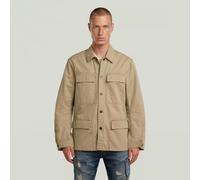 Reversible 4 Pocket Overshirt - Beige - Men XL