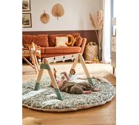 Reversible Activity Mat green medium solid with desig