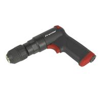 Reversible Air Pistol Drill with 10mm Keyless Chuck - 1/4" BSP Inlet - 1800 RPM
