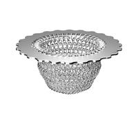 Reversible Anti-Clogging Chain Drain Strainer Food Catcher - Kitchen Sink Strainer Strainer with Chain Mesh - for Garbage and Leftovers