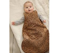 Reversible Baby Sleep Bag in Organic Cotton Gauze, ENVIE DE FRAISE ecru