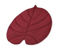 Reversible Bed Soft Large Pet Pad Cushion Leaf Shape Sleeping Cushion Pad Mat for Hot Seasons Reverse Leaf Cat Mat