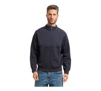Armani Exchange Mix Media Track Top, Navy, Size L, Men Navy
