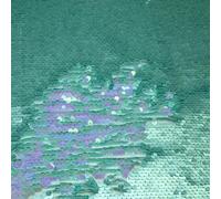 Reversible Blue & Purple Mermaid Sequin Fabric 2 Colour Way Changing Net (Sample (10cm x 10cm), Moonstone Blue/Green/Purple Hologram 1814)