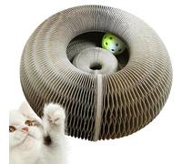 Reversible Cat Scratching Board - Style Multifunctional Scratching Toy, Durable Exercise Accessories for Kittens | Cat Scratcher with Improved Interaction for Playing and Physical A