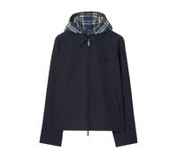 Reversible Check Cotton Jacket - male - Burberry - Light Jackets - Blue - S - Jackets S