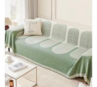 Reversible Chenille Sofa Cover, 2023 New Reversible Chenille Sofa Throw Couch Cover Universal, Non-slip Reversible Chenille Sofa Throw Couch Cover Universal Stretch, Chenille Double Sided Sofa Towel (