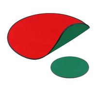 Reversible Christmas Tree Mat, Waterproof Floor Protection Mat, Round Christmas Tree Rug, Protective Christmas Tree Mat, Red and Green Floor Rug, Holiday Floor Protector, Festive Tree Base Mat,
