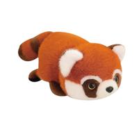 Reversible Cute Reversible - Cute Panda Stuffed Animal | Double-Sided Reversible Plushie, Red Panda Birthday Favor For Home Sofa Decor The Giant Panda Into A Brown Red Panda Red Panda