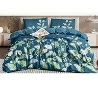 Reversible Easy Care Printed Duvet Set in Various Styles: Clara/Double