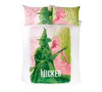 Reversible Elphaba and Glinda Duvet Cover Set Wicked Baby Pink Single