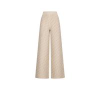 Reversible Flared Trousers - female - Dior - Wide Trousers - Beige - M - Trousers M