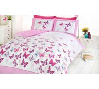 Reversible Flutter Duvet Set:King