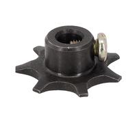 Reversible Gear Wheel for Egg Turning Synchronous Motor Incubators, Steel Engine Gear with Compact 3 cm x 1.2 cm Structure, Black