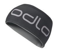 Odlo Unisex Headband REVERSIBLE, black - odlo steel grey, -