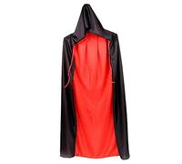 Reversible Hooded Cloak Polyester Wizard Costume for Adults | Unisex for teens and adults, lightweight 250g layers over outfits, packable for , not
