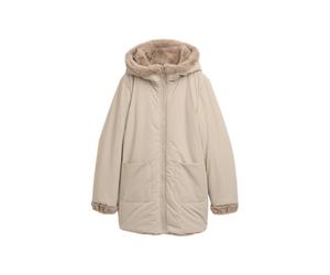 Reversible Hooded Coat Women Tom Tailor Beige 2XL