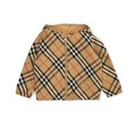 Reversible Hooded Jacket, unisex, Burberry, Light Jackets, Beige, 12 M, Kids 12 M