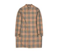 Reversible House-Check Coat, male, Burberry, Light Jackets, Beige, 8 Y, Kids 8 Y