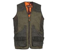 Reversible hunting vest PERCUSSION Savane