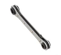 Reversible HVAC Ratchet Wrench for Refrigeration Systems with Dual-End Square Drive 1/4 3/16 3/8 5/16 Inch