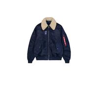 Alpha Industries B-15 MOD Reversible Bomber Jacket Bomber Jackets for Men Size 2XL - ultra navy