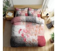 Reversible Lace Borders Patchwork Polka Dots Flowers Printed Duvet Cover, Luxury Elegant Vintage Cot-bed Bedding Sets Lightweight Duvet Cover Bedding - Soft Breathable Quilt Covers for Kids Adults