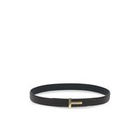 Reversible Leather Belt - male - Tom Ford - Belts - Black - 85 CM - Accessories 85 CM