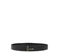 Reversible Leather Belt - male - Tom Ford - Belts - Black - 105 CM - Accessories 105 CM