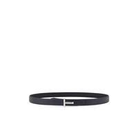 Reversible Leather Belt - male - Tom Ford - Belts - Black - 85 CM - Accessories 85 CM